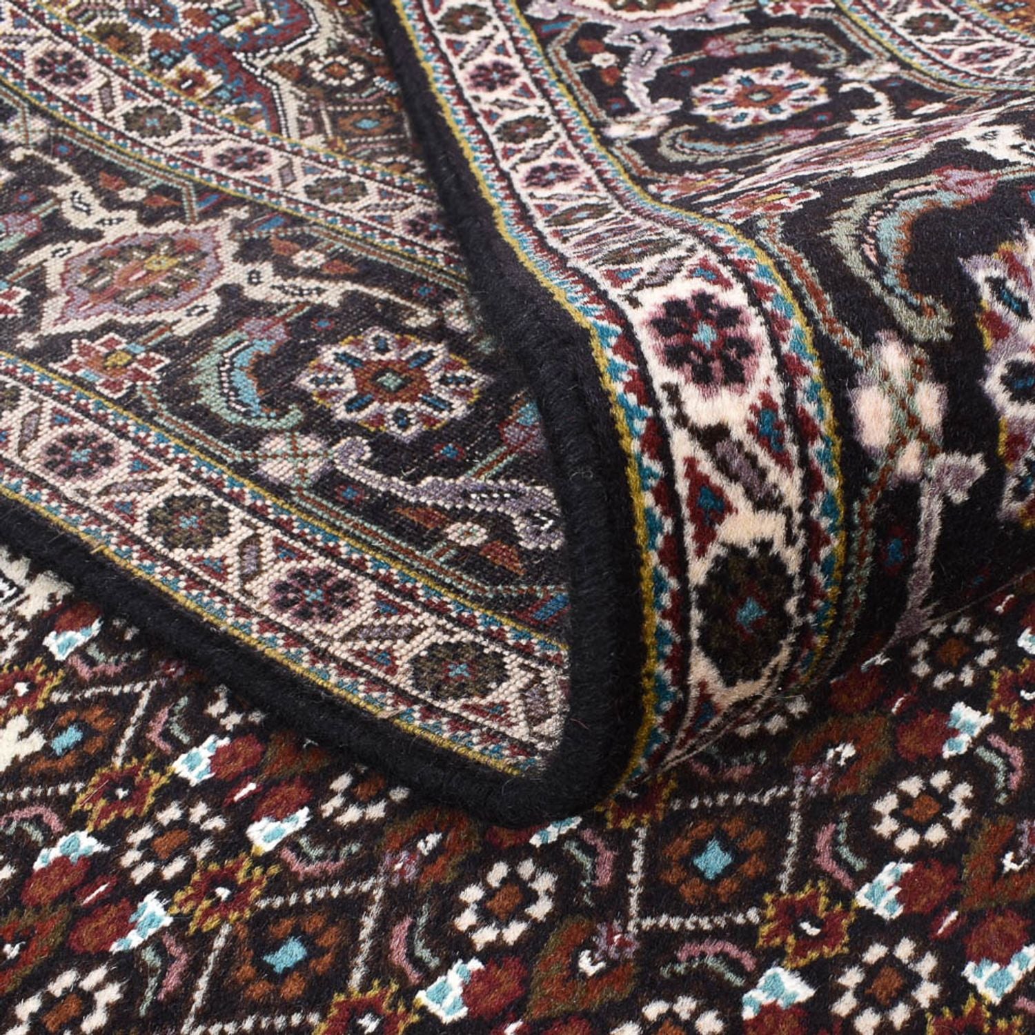 Tapis persan - Tabriz - Royal carré  - 200 x 200 cm - marron