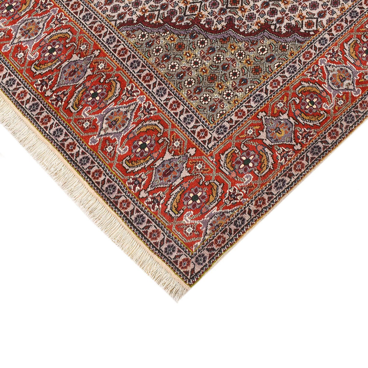 Tapis persan - Tabriz - Royal carré  - 205 x 193 cm - marron