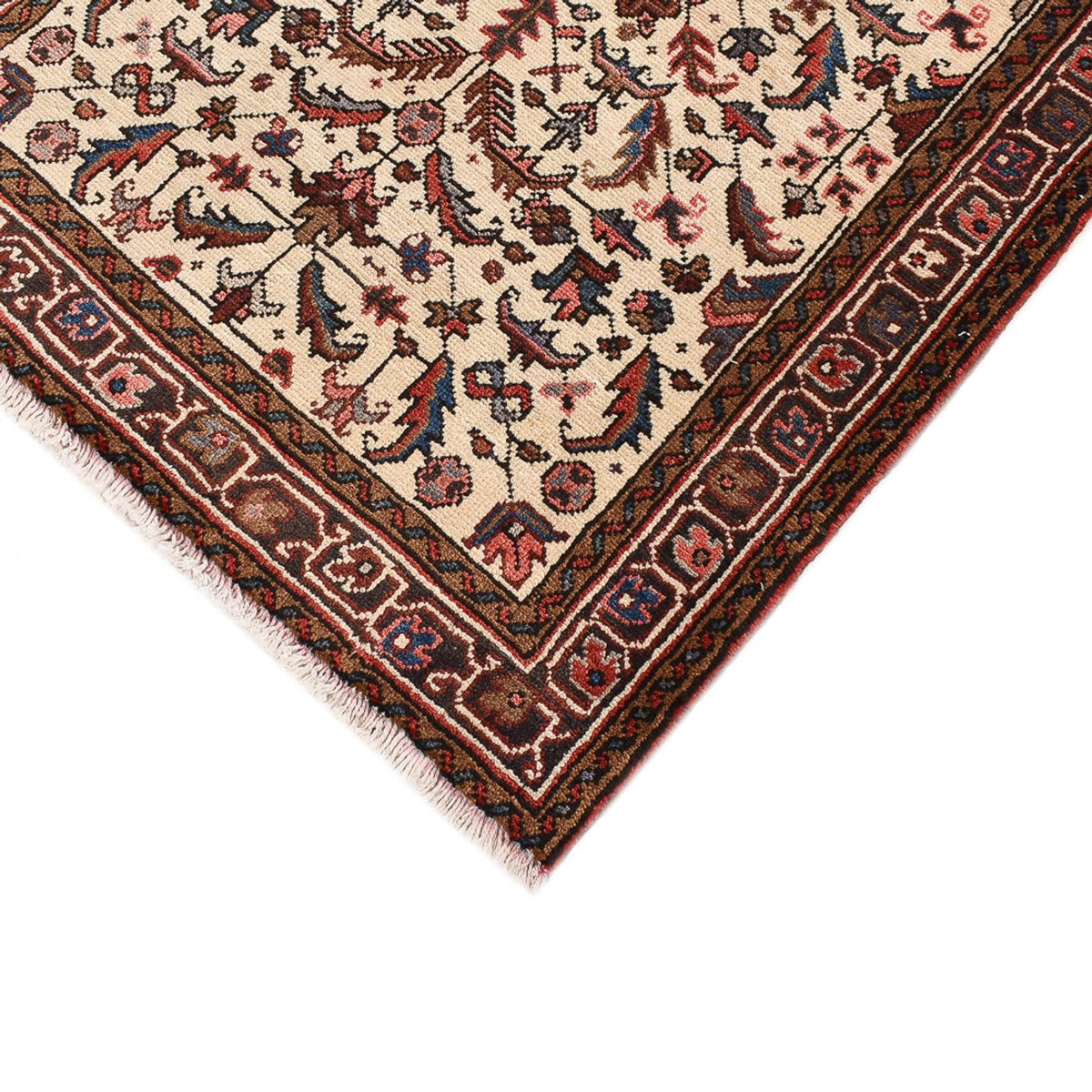 Tapis de couloir Tapis persan - Nomadic - 338 x 95 cm - beige