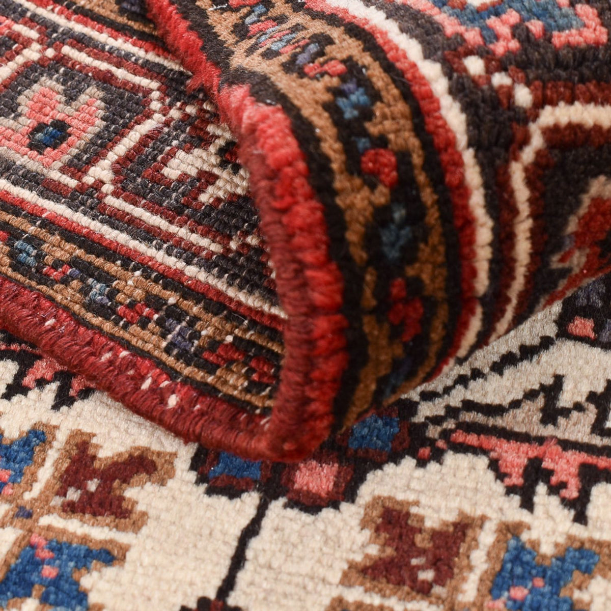 Tapis de couloir Tapis persan - Nomadic - 338 x 95 cm - beige