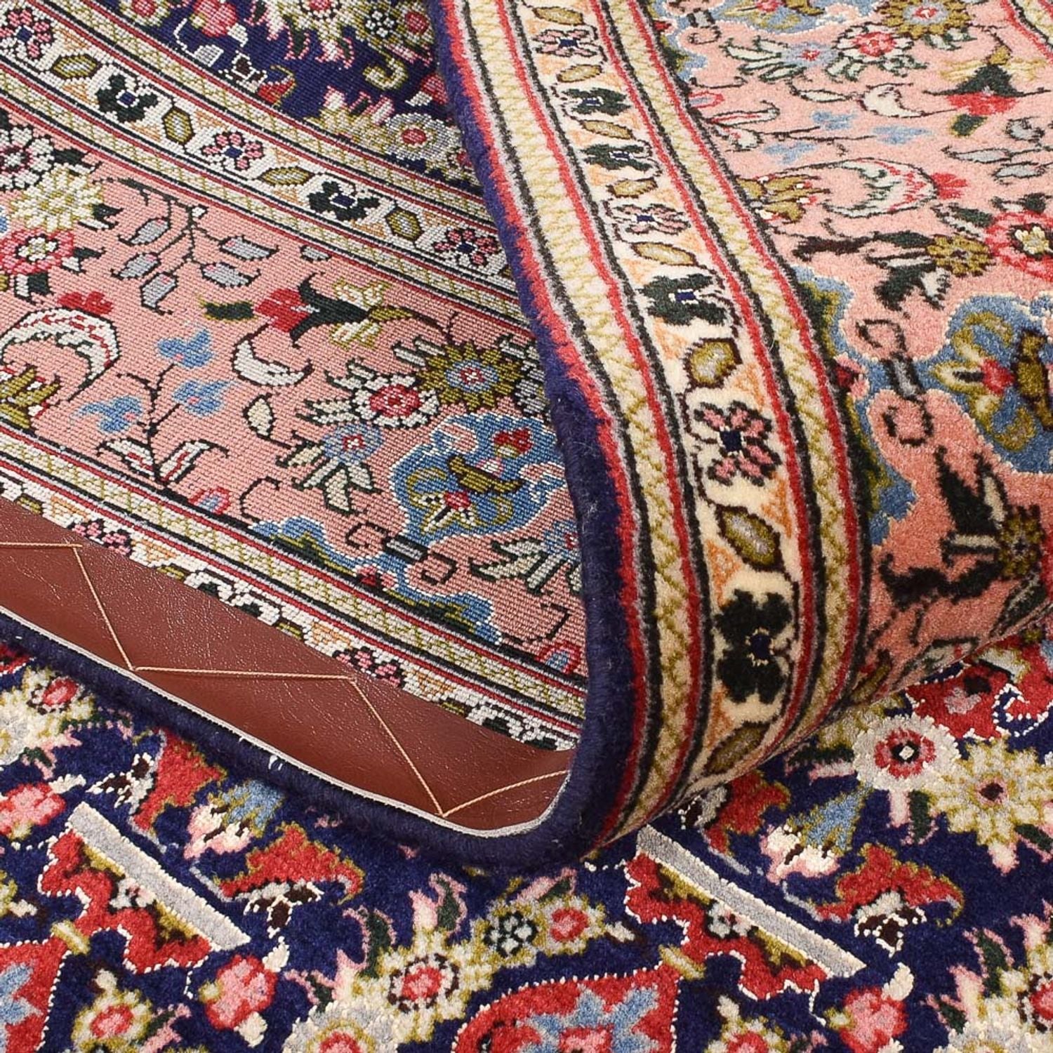 Tapis persan - Tabriz - Royal - 196 x 141 cm - rouille