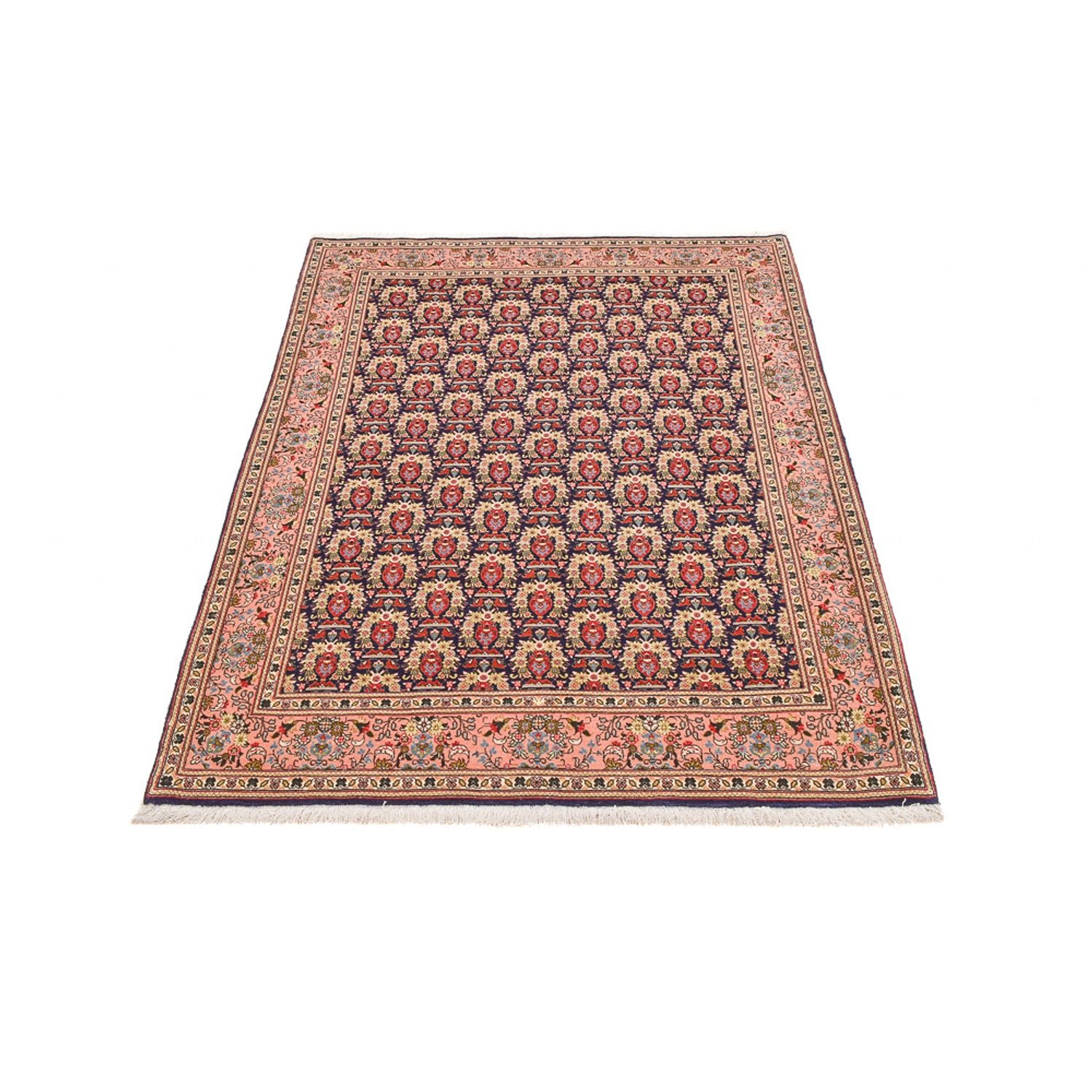 Tapis persan - Tabriz - Royal - 196 x 141 cm - rouille