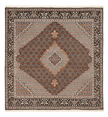 Tapis persan - Tabriz - Royal carré  - 207 x 200 cm - marron