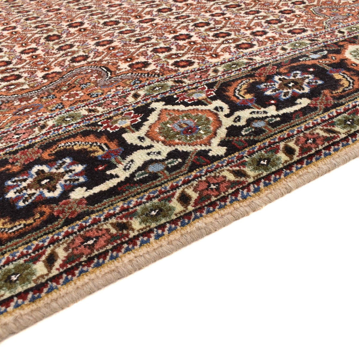 Tapis persan - Tabriz - Royal carré  - 209 x 198 cm - marron