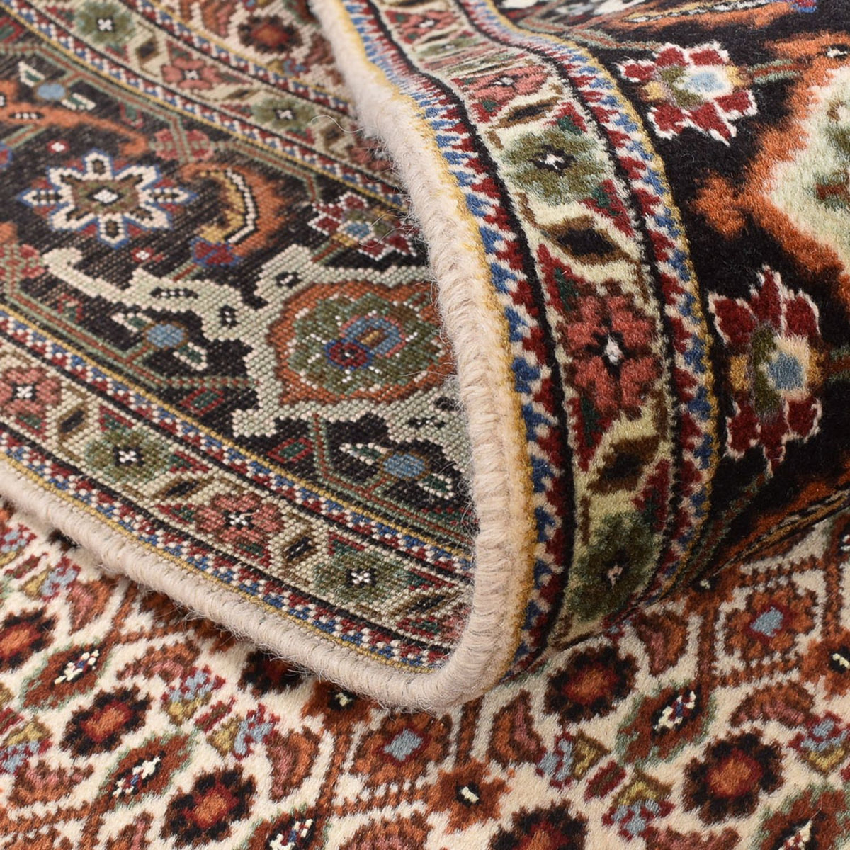 Tapis persan - Tabriz - Royal carré  - 209 x 198 cm - marron