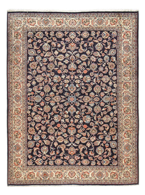 Tapis persan - Classique - 340 x 253 cm - bleu foncé