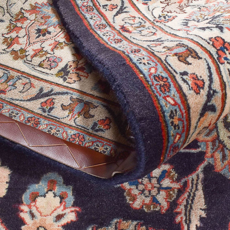 Tapis persan - Classique - 340 x 253 cm - bleu foncé