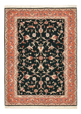 Tapis persan - Tabriz - Royal - 145 x 100 cm - bleu foncé