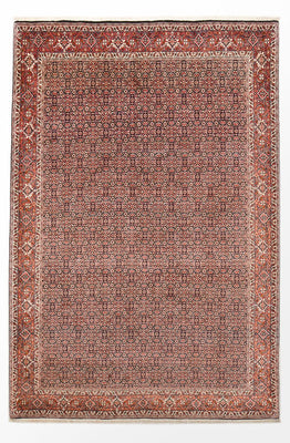 Tapis persan - Bidjar - 305 x 203 cm - rouille