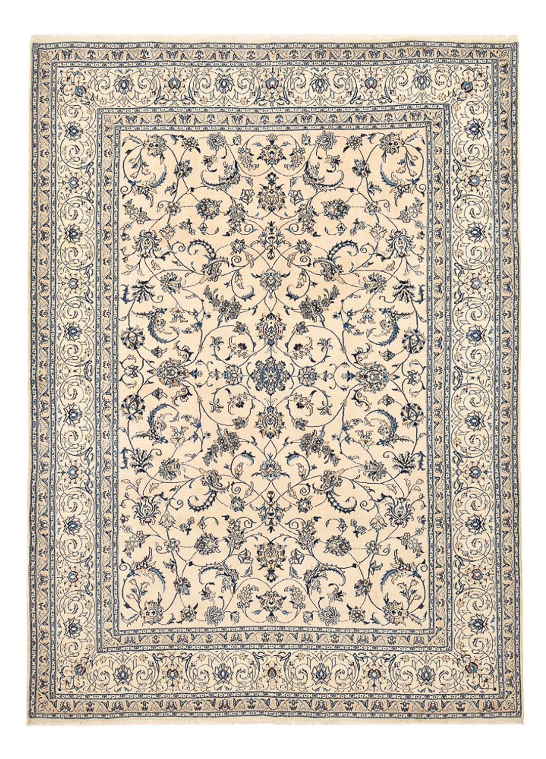 Tapis persan - Nain - Royal - 347 x 250 cm - sable