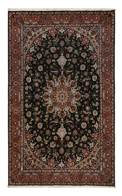 Tapis persan - Tabriz - Royal - 316 x 197 cm - bleu foncé
