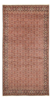 Tapis de couloir Tapis persan - Bidjar - 389 x 199 cm - rouille