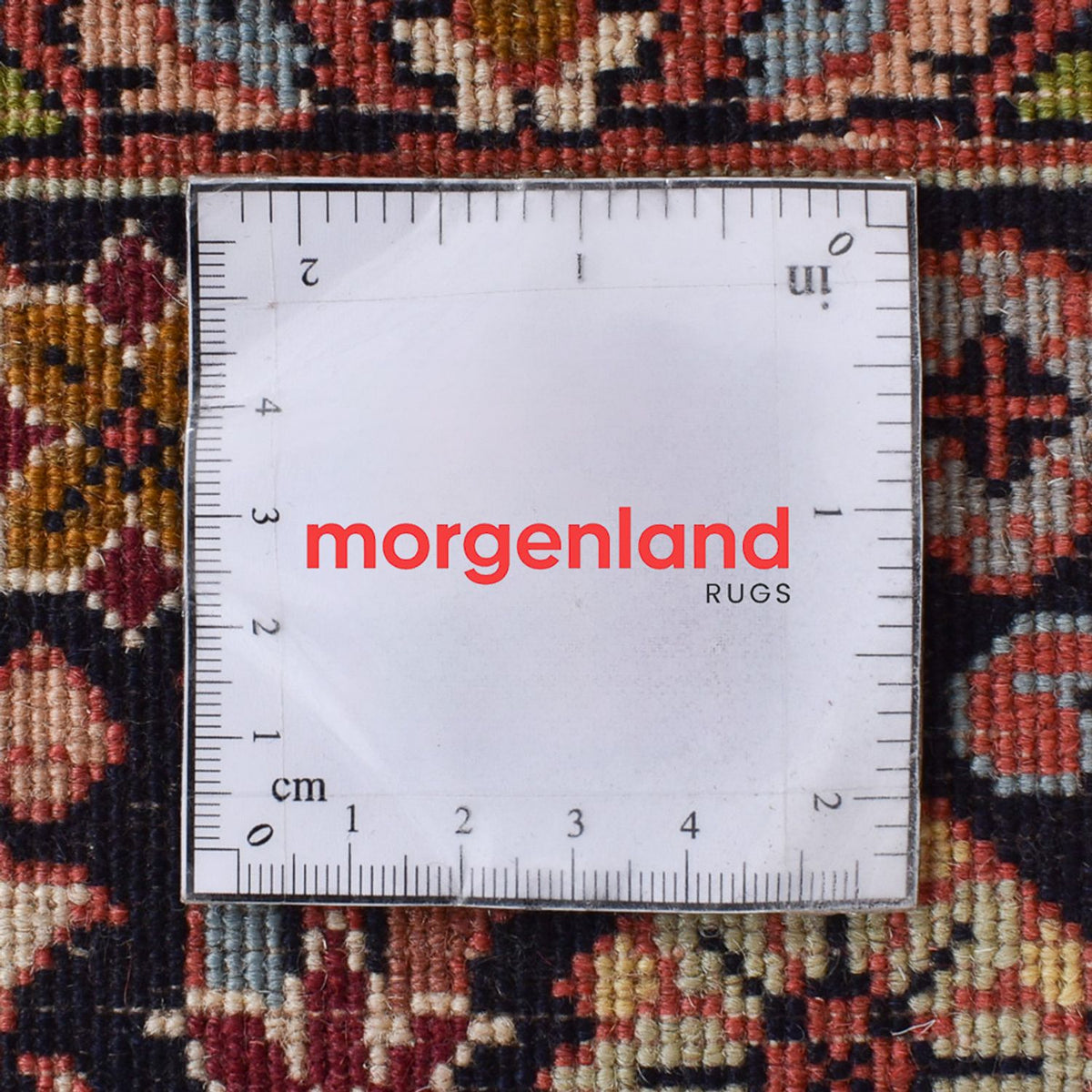 Tapis de couloir Tapis persan - Bidjar - 389 x 199 cm - rouille