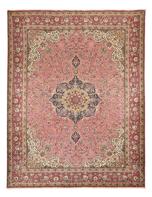 Tapis persan - Tabriz - Royal - 394 x 302 cm - saumon