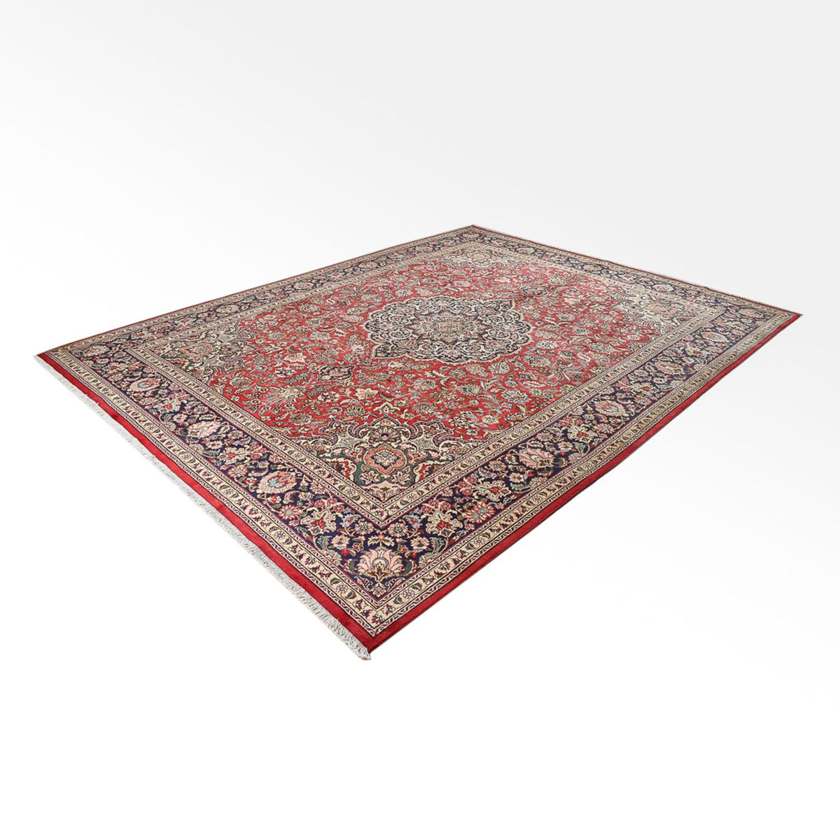 Tapis persan - Tabriz - Royal - 396 x 302 cm - rouge