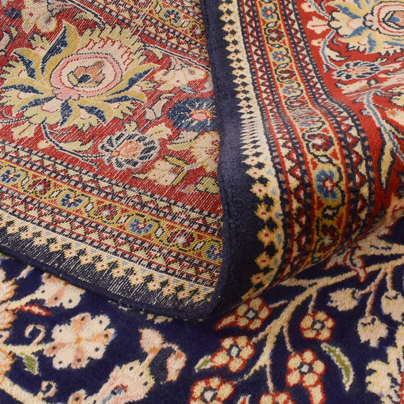 Tapis persan - Tabriz - Royal - 381 x 250 cm - bleu foncé