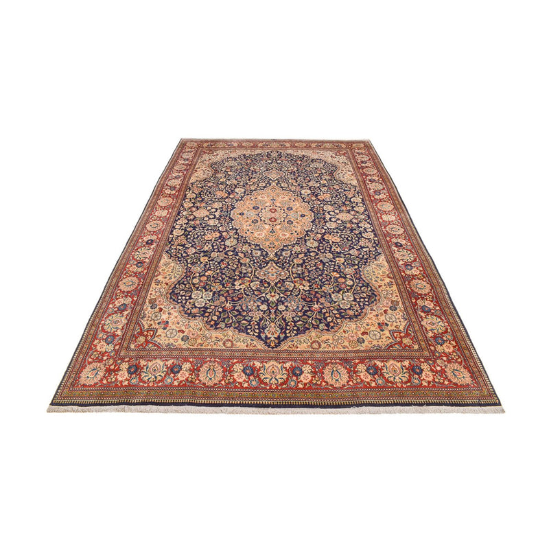 Tapis persan - Tabriz - Royal - 381 x 250 cm - bleu foncé