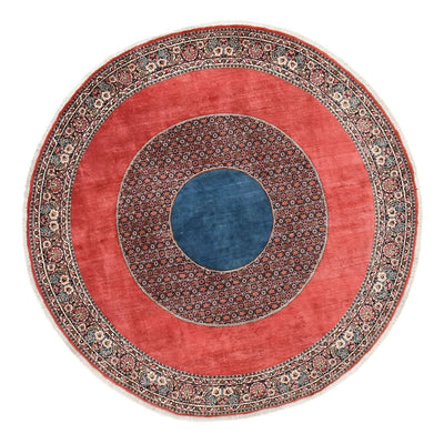 Tapis persan - Bidjar ronde  - 250 x 250 cm - multicolore
