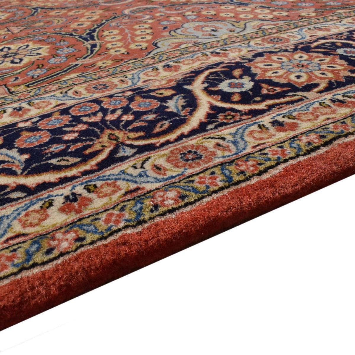 Tapis persan - Bidjar - 310 x 207 cm - rouge clair