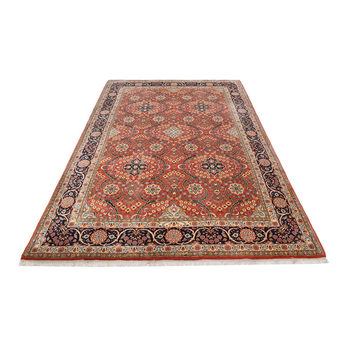 Tapis persan - Bidjar - 310 x 207 cm - rouge clair
