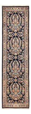 Tapis de couloir Tapis persan - Classique - 287 x 76 cm - bleu foncé