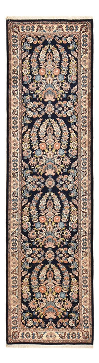 Tapis de couloir Tapis persan - Classique - 287 x 76 cm - bleu foncé