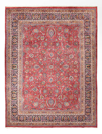 Tapis persan - Classique - Royal - 393 x 297 cm - rouge