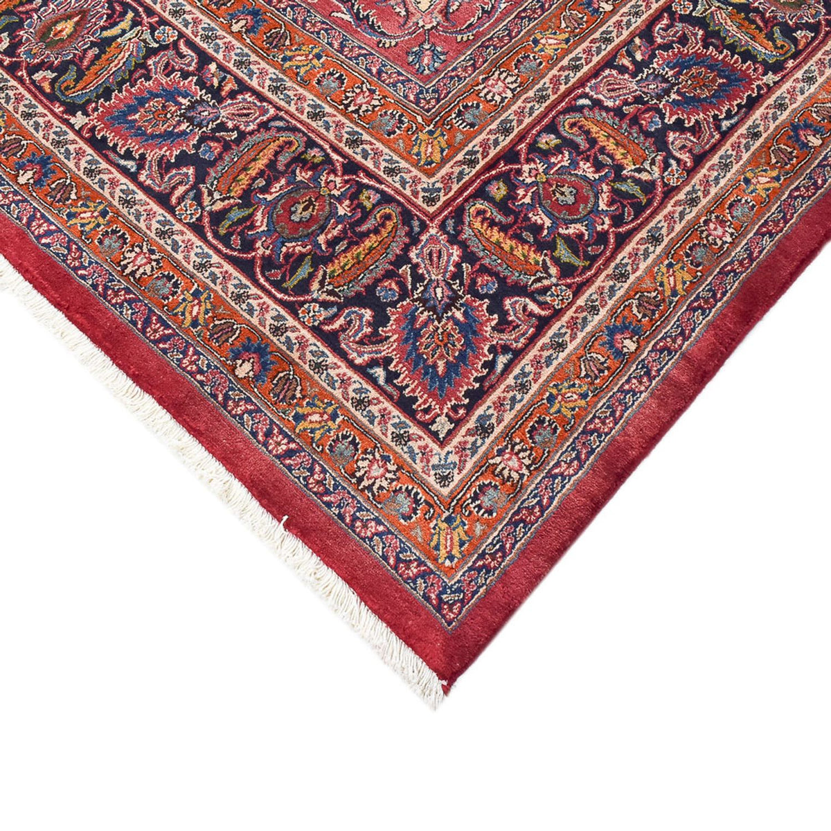 Tapis persan - Classique - Royal - 393 x 297 cm - rouge