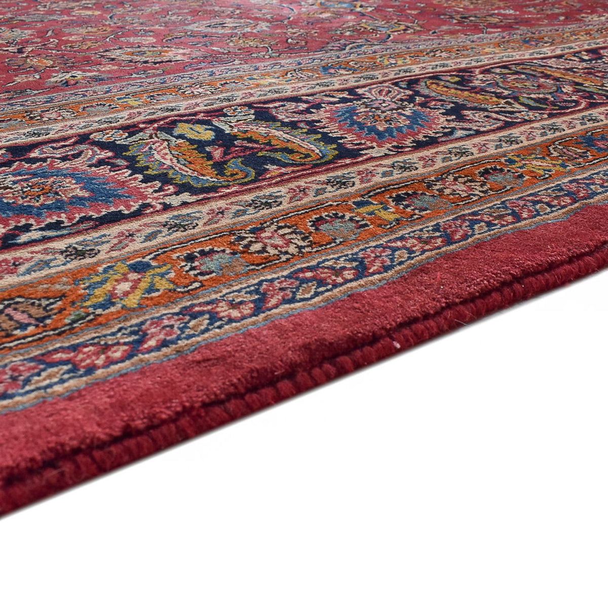 Tapis persan - Classique - Royal - 393 x 297 cm - rouge