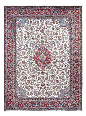 Tapis persan - Classique - Royal - 391 x 292 cm - gris clair