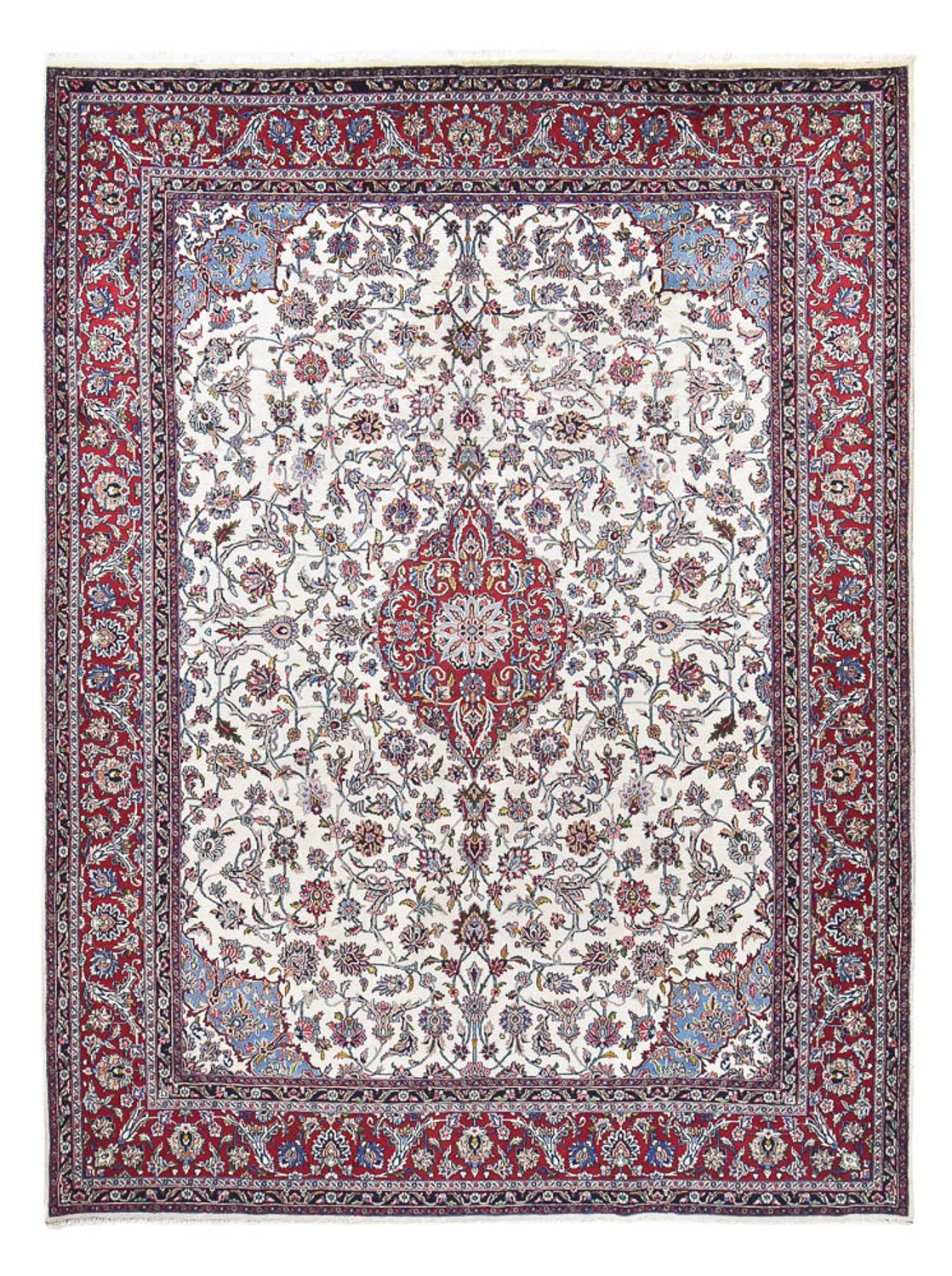 Tapis persan - Classique - Royal - 391 x 292 cm - gris clair