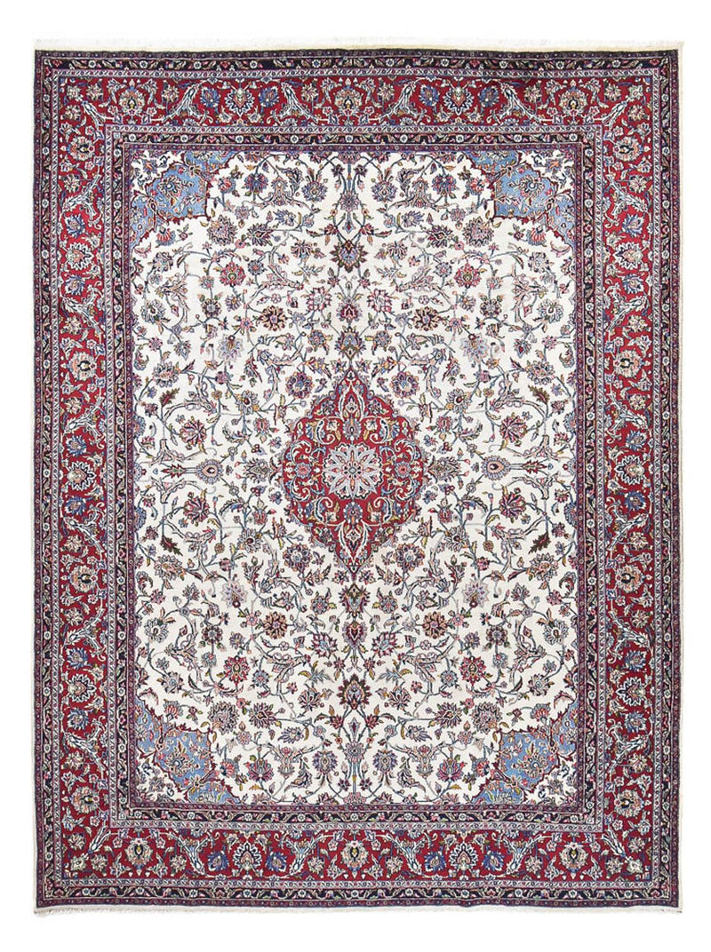 Tapis persan - Classique - Royal - 391 x 292 cm - gris clair