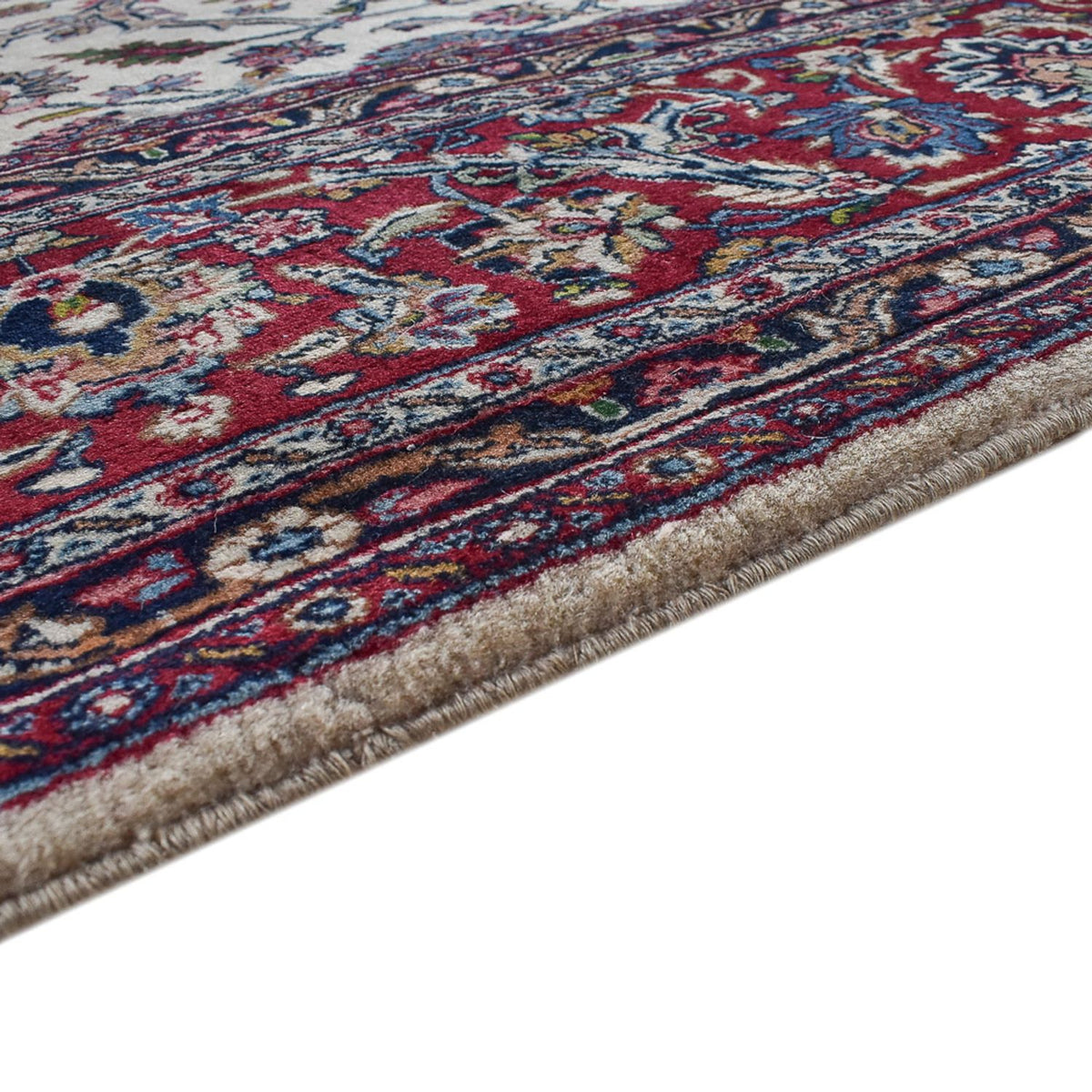 Tapis persan - Classique - Royal - 391 x 292 cm - gris clair