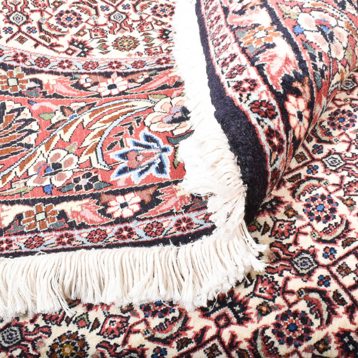 Tapis persan - Bidjar ronde  - 250 x 250 cm - gris clair