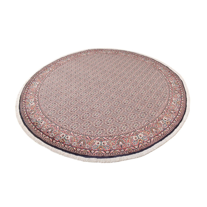 Tapis persan - Bidjar ronde  - 250 x 250 cm - gris clair