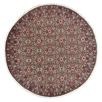 Tapis persan - Bidjar ronde  - 250 x 250 cm - rouille
