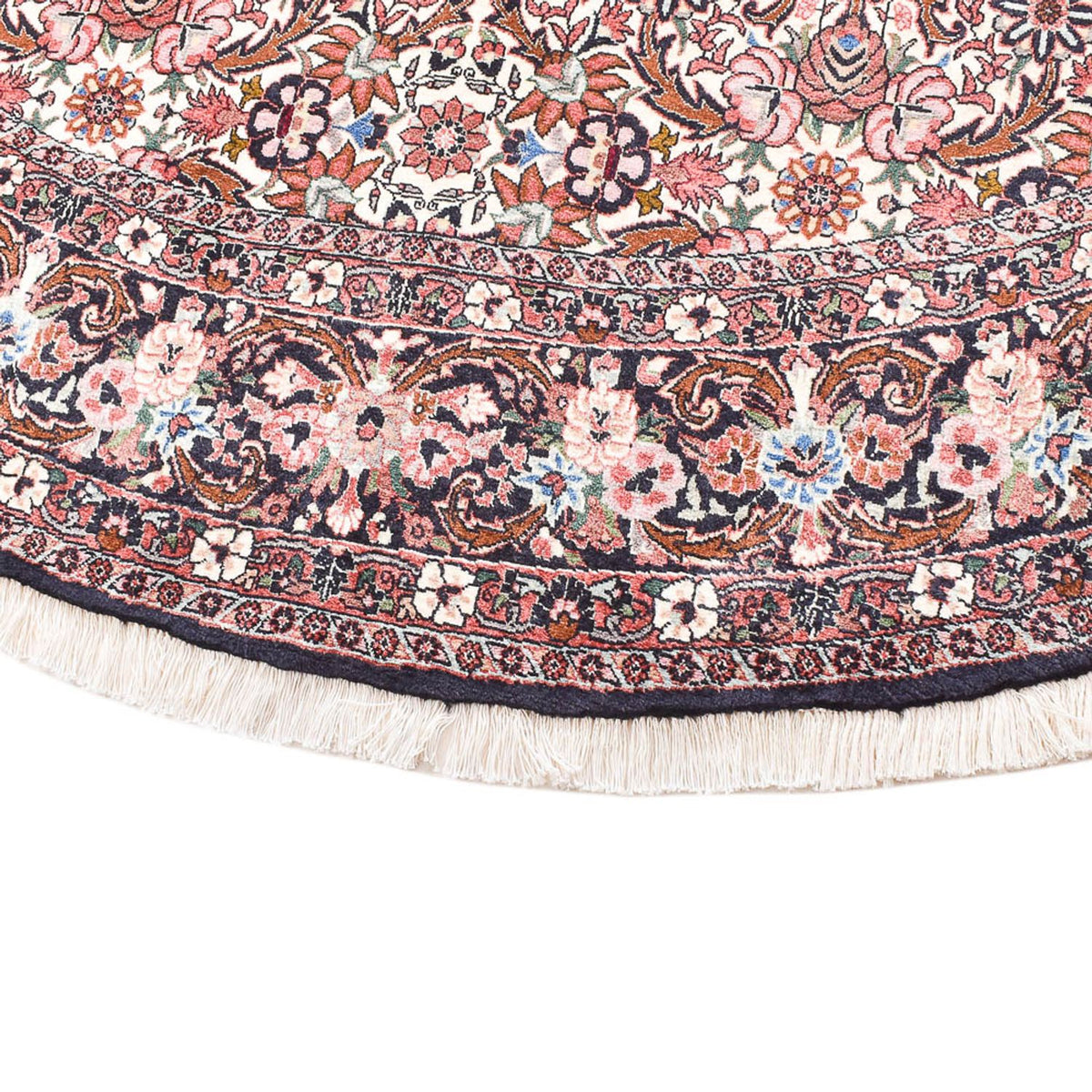 Tapis persan - Bidjar ronde  - 250 x 250 cm - rouille