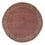 Tapis persan - Bidjar ronde  - 300 x 300 cm - rouge bordeaux