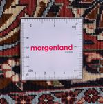 Tapis persan - Bidjar ronde  - 250 x 250 cm - rouille