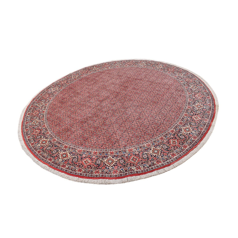 Tapis persan - Bidjar ronde  - 300 x 300 cm - rouille