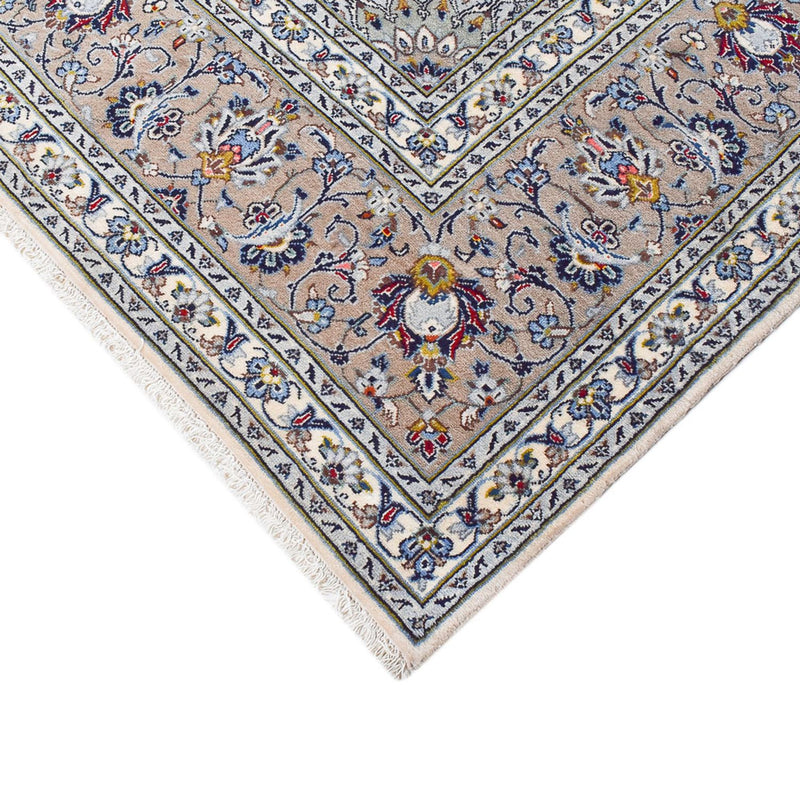 Tapis persan - Keshan - Royal - 343 x 250 cm - gris
