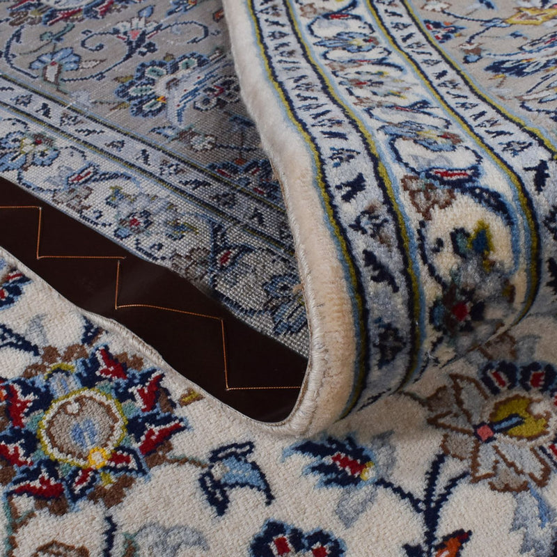 Tapis persan - Keshan - Royal - 343 x 250 cm - gris