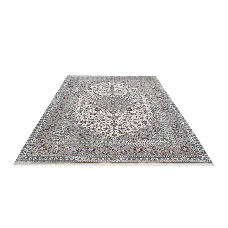 Tapis persan - Keshan - Royal - 343 x 250 cm - gris