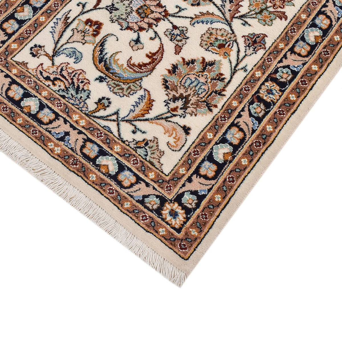 Tapis de couloir Tapis persan - Nomadic - 320 x 88 cm - crème