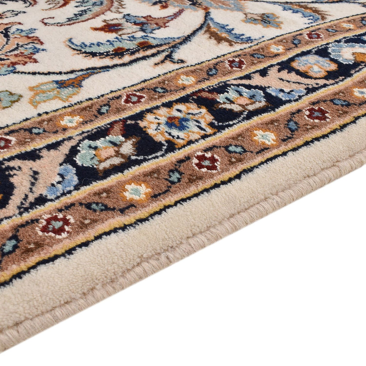 Tapis de couloir Tapis persan - Nomadic - 320 x 88 cm - crème