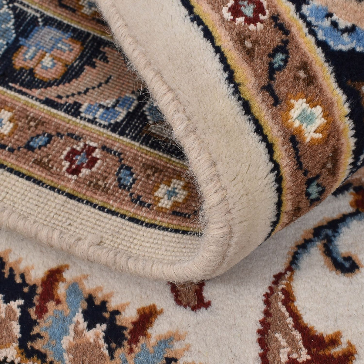 Tapis de couloir Tapis persan - Nomadic - 320 x 88 cm - crème