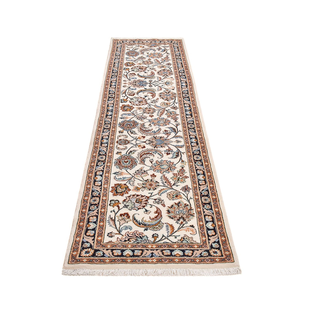 Tapis de couloir Tapis persan - Nomadic - 320 x 88 cm - crème