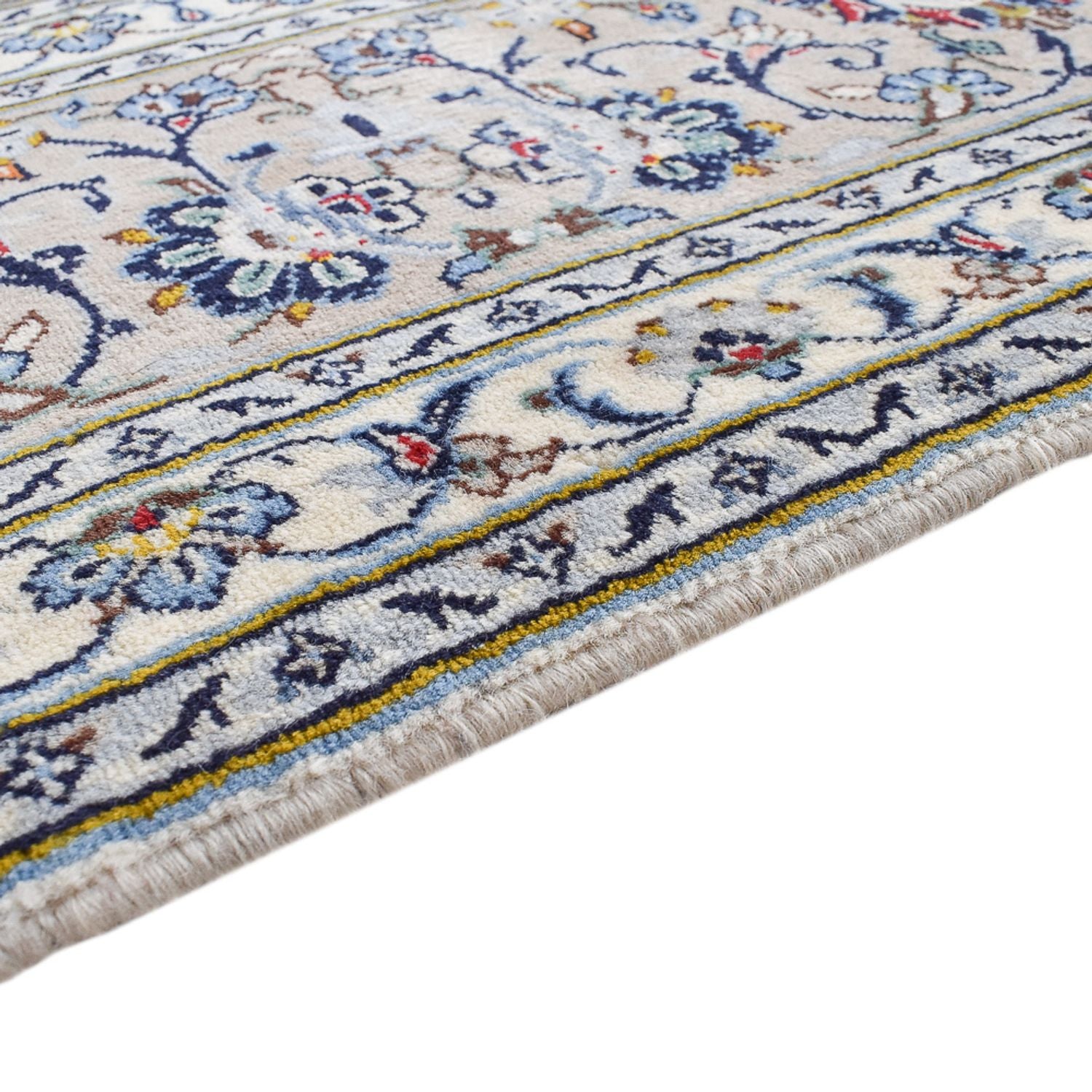 Tapis persan - Keshan - Royal - 346 x 246 cm - gris