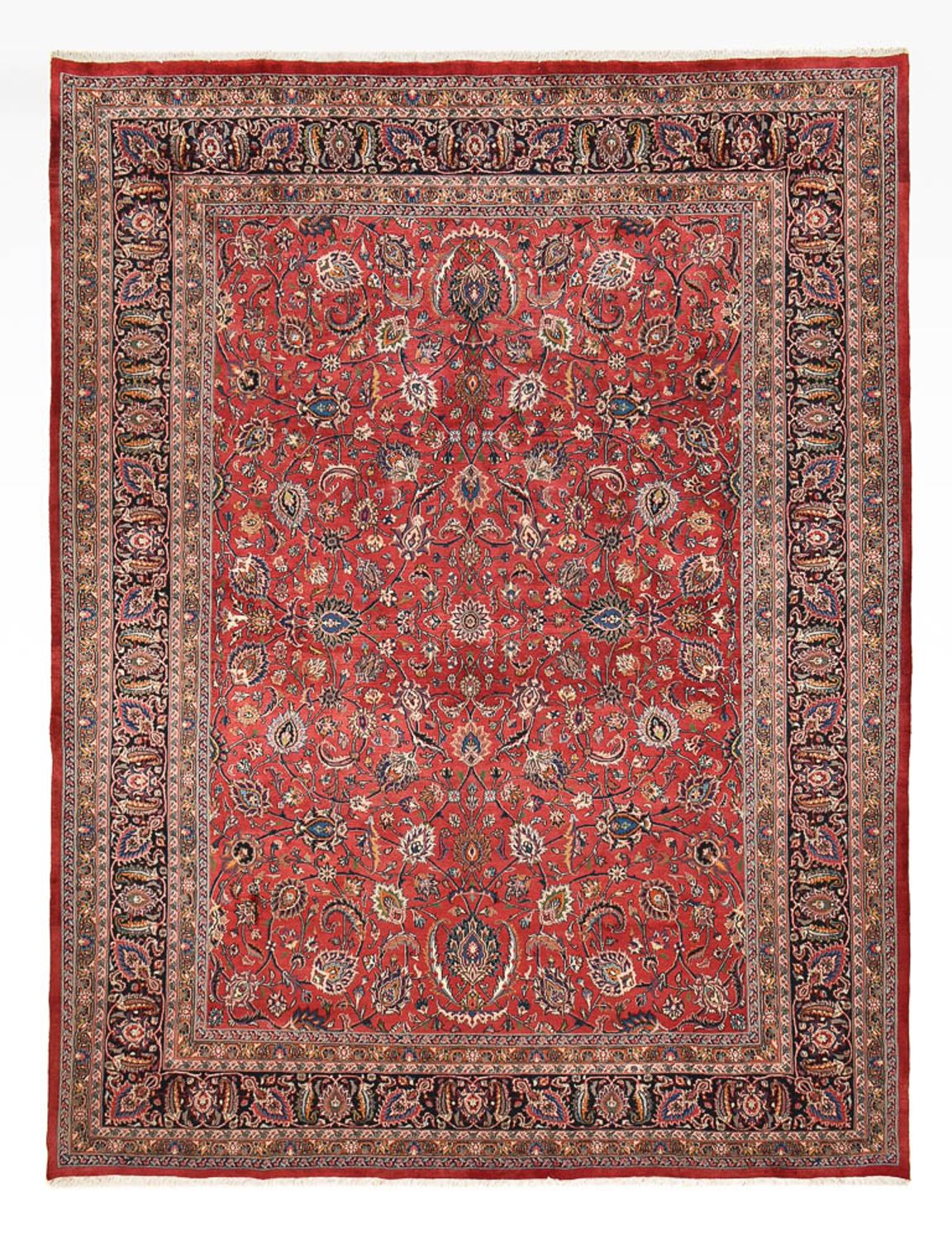 Tapis persan - Classique - 394 x 298 cm - rouge
