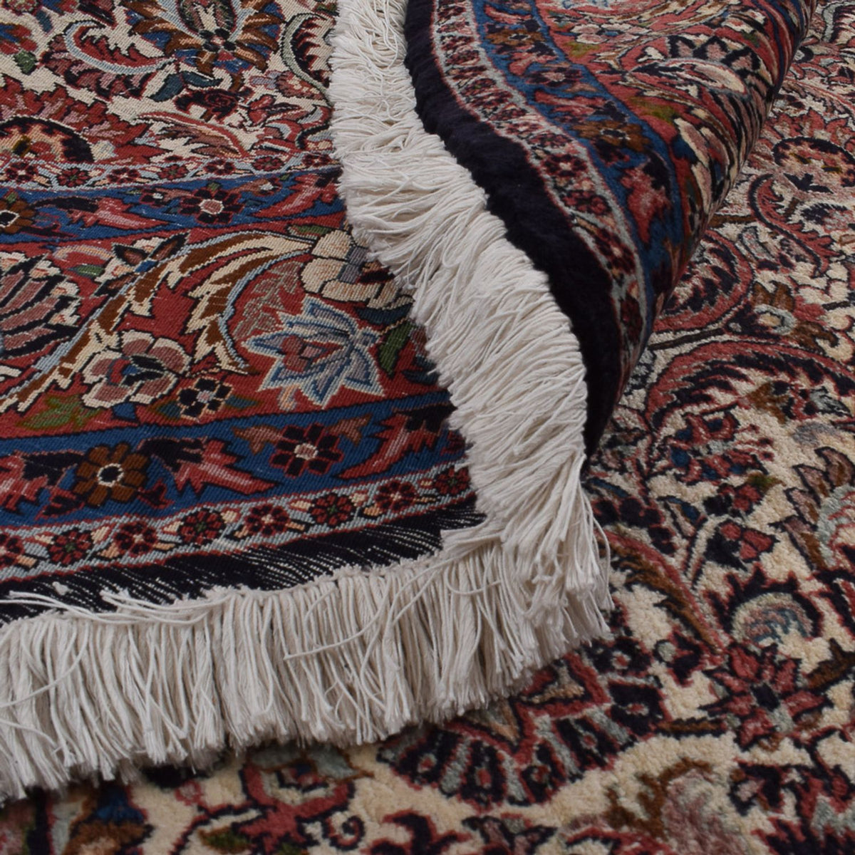 Tapis persan - Bidjar ronde  - 250 x 250 cm - rouille